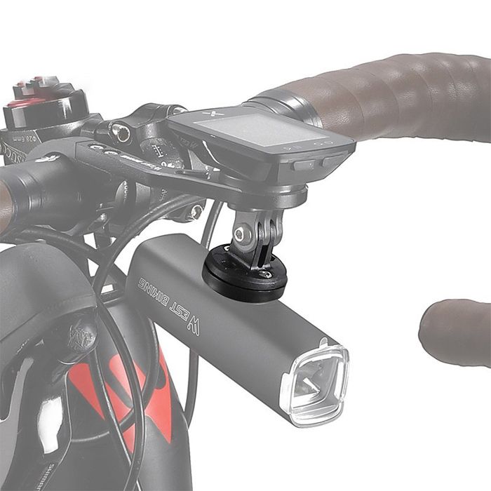 Support compteur vélo West Biking angle réglable à 180° compatible Garmin/ Bryton/Wahoo