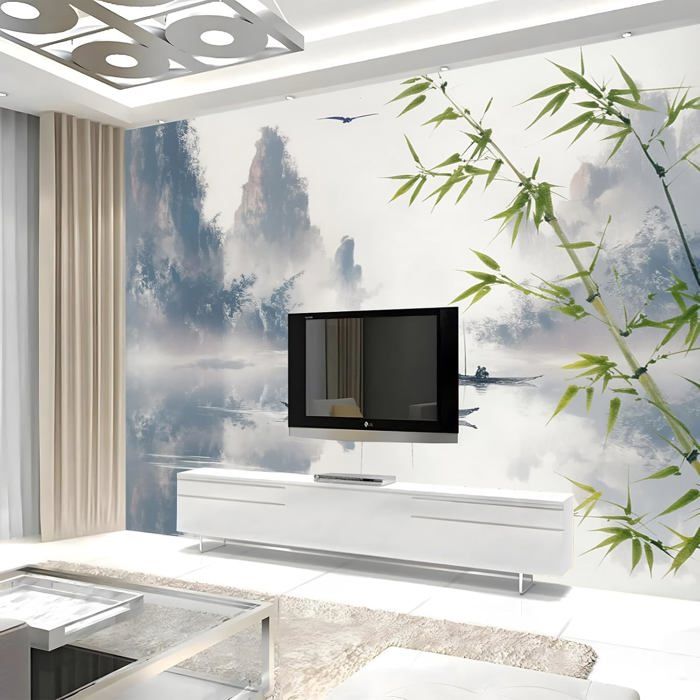 Papier Peint Photo Wallpaper Mural,3D Panoramique Murale Petit Bateau ...
