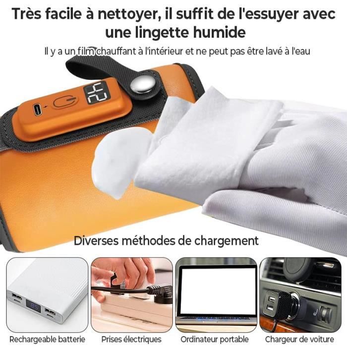 Chauffe-biberon Portable Kidnort Varm – USB-C, Température 40-65°C, écran LED, Pour Biberons Jusqu’à 8 Cm - 7