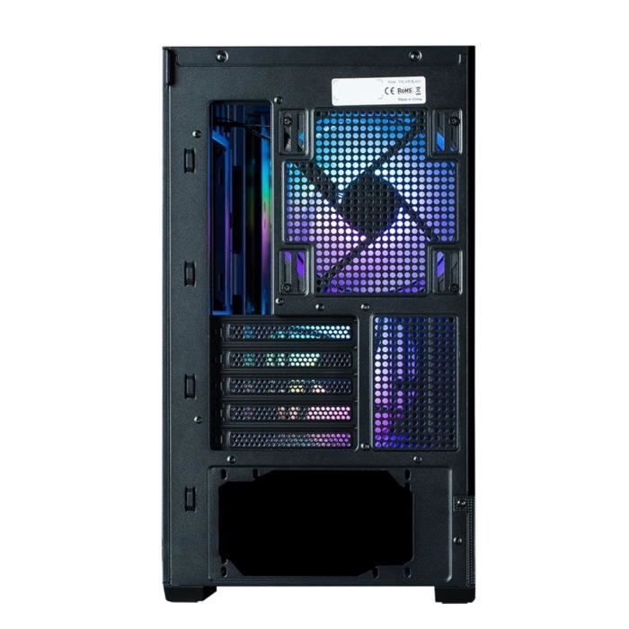 Zalman P30 Black Boîtier PC Zalman P30 BW Mini Tour - Verre Trempé