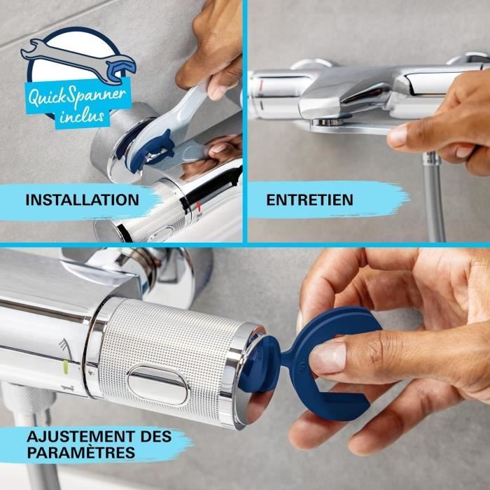 Mitigeur Thermostatique Grohe Pour Baignoire – Neuf Sous Emballage – Salle De Bain
