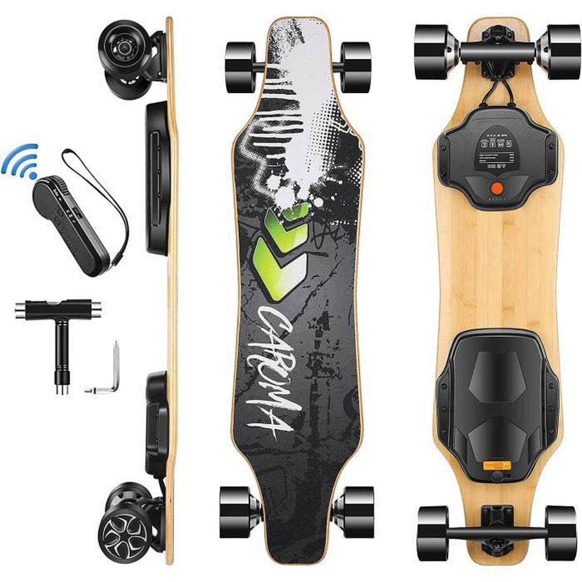 Caroma Longboard électrique 38" avec 900W Skateboards