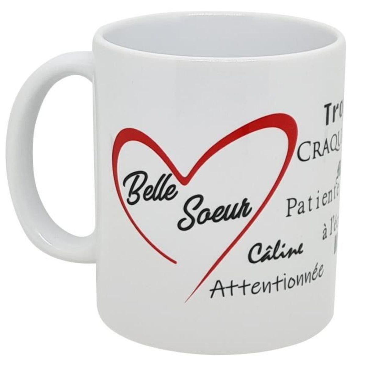 Mug Cadeau Tasse Belle Soeur Je T Aime Avec Coeur Et Compliments Anniversaire Fete Noel Achat Vente Mug Tasse Mazagran Bientot Le Black Friday Cdiscount Mug Cadeau Tasse Belle Soeur Je T Aime Avec Coeur Et Compliments Anniversaire Fete Noel Achat Vente Mug Tasse Mazagran Bientot Le Black Friday Cdiscount