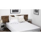 HOME LINGE PASSION DRAP HOUSSE BLANC 140x190 cm + 35 cm 100% COTON 57 FILS (LABEL OEKO-TEX)