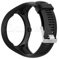 Mode Bracelet de remplacement polar M200 GPS Sport Montre Silicone Strap(Noir)