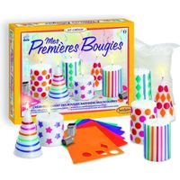 Kit créatif Mes Premières Bougies - SENTOSPHERE - Fille - À partir de 8 ans