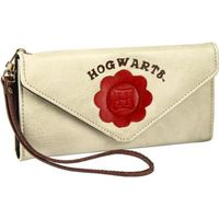 Portefeuille femme blanc Harry Potter HOGWARTS 19CM