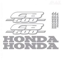 7 stickers CBR 500 – GRIS CLAIR – sticker HONDA CB 500 - HON439