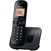 Telephone sans fil Panasonic Corp. KXTGC250SPB Noir 1,6'