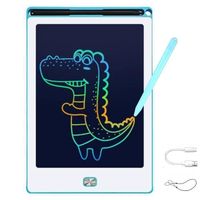 LALALUYE Tablette Dessin LCD Colorée 8,5 Pouces - Ardoise Magique Educative Avec Effet Multicolore | Cadeau Enfant 3-8 Ans Anti-Gaspillage