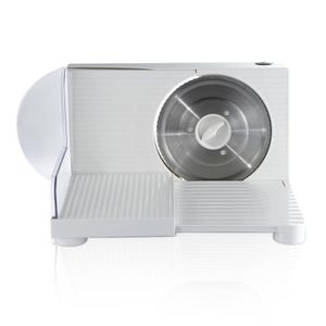Trancheuse Pliante Inox Trancheuse Électrique Pliable SuperHandy 17 Cm – Lame Allemande Solingen Pour Viandes, Fromages, Deli – 120W Puissante
