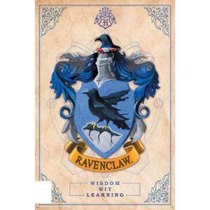 Poster Harry Potter - Poudlard, École, Château, Lune (61 x 91 cm) -  Cdiscount Maison