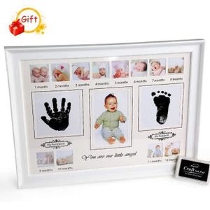 LMC-Kit d'empreintes de mains et de pieds de bébé, en plastique dense,  attrayant et décoratif, cadre pour empreintes de bébé. - Cdiscount Sport