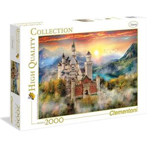 PUZZLE PUZZLE 2000 pièces - Château de Neuschwanstein PUZZLE PUZZLE 2000 pièces - Château de Neuschwanstein