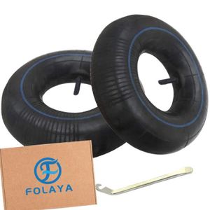 Chambre à Air 3,50-8 Pour Pneu De Brouette 8 Pouces - Valve Droite Pour Gonflage Facile