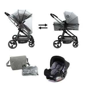 Poussette pour Bebe, Pousette 3 in 1 Bebe Confort, Poussette Canne Enfant  et Landau pour Poupon avec Poussette de Pluie, Couvert,201 - Cdiscount Jeux  - Jouets