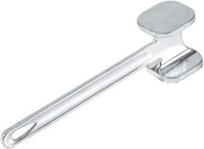 Marteau Attendrisseur à Viande En Aluminium | Double Face (plat/texturé), Taille S/M/L | Léger, Durable, Facile à Nettoyer