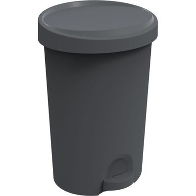 Petite poubelle rectangulaire – poubelle cuisine 5L en métal à pédale,  couvercle et seau en plastique – poubelle de bureau, cui77 - Cdiscount  Maison