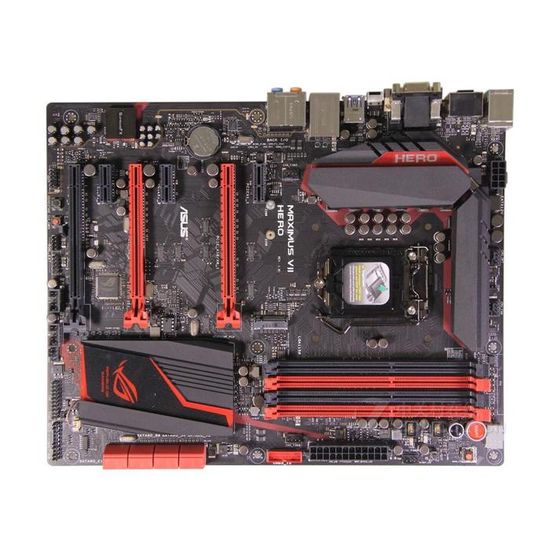Carte Mère ASUS Z97-A - Socket LGA 1150, ATX - Avec Boîte Et Accessoires