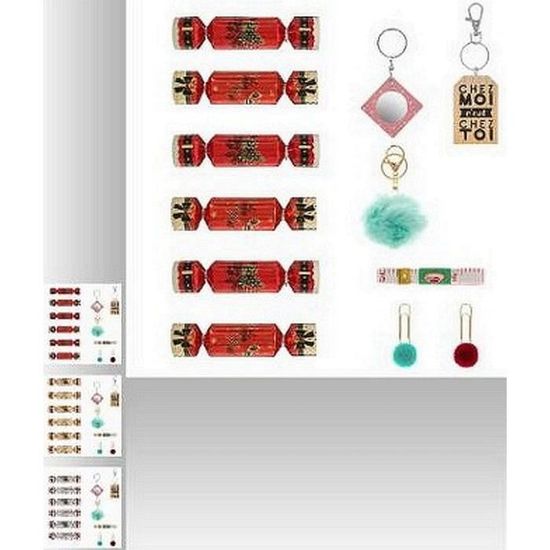 Coffret de 6 crackers noël Cdiscount Maison