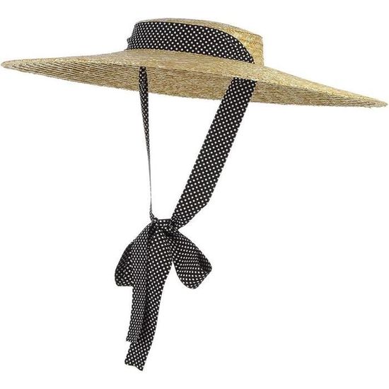 Chapeau De Paille Femme Chapeau De Soleil Capeline Large Bord Visi re chapeau-de-paille-femme-chapeau-de-soleil-capeline-large-bord-visi-re