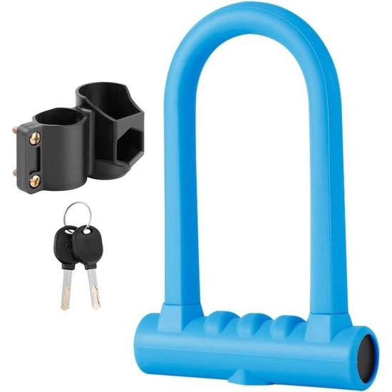 SIGTUNA Antivol de vélo - 16 mm très résistant en U avec anse en U et SIGTUNA Antivol de vélo - 16 mm très résistant en U avec anse en U et