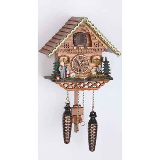 Quartz Horloge Coucou Maison Suisse avec Musique