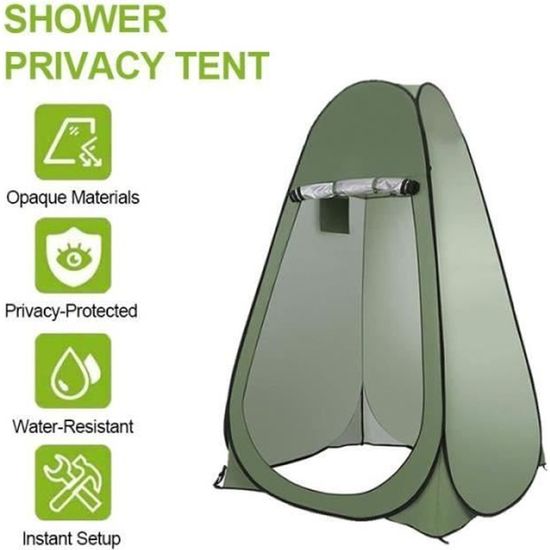 BG15450-Tente de Douche Habiller Toilette Camping Extérieur Portable etanche Tentes instantanées pour Randonnée TENTE FAMILIALE