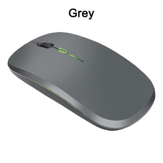 HZD Souris Sans Fil Rechargeable, RGB Souris, Bluetooth Et 2,4 GHz