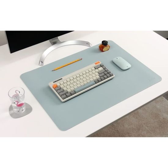 Nodito DeskPaw Sous-main En Cuir Double Face, Buvard Pour