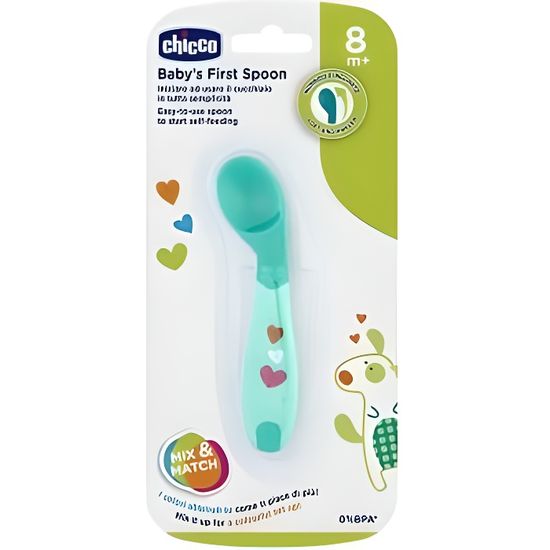 Chicco Ma Premiere Cuillere Coudee X1 8m Coloris Aleatoire Selon Disponibilite Cdiscount Puericulture Eveil Bebe