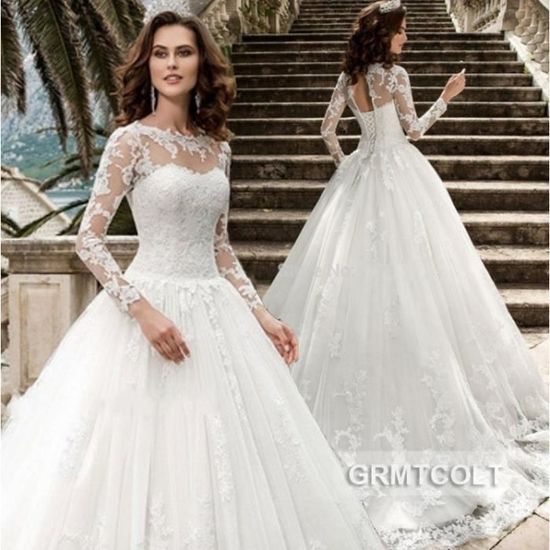 Robe De Mariée Manche Longue - FR