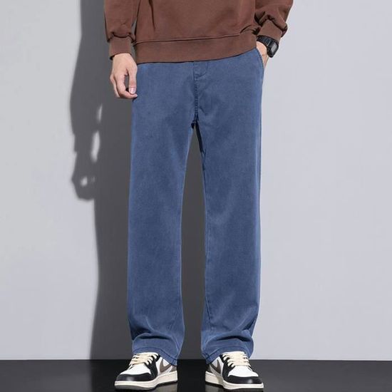 Pantalon en velours côtelé Homme Bleu Taille L Pantalon en velours côtelé Homme Bleu Taille L