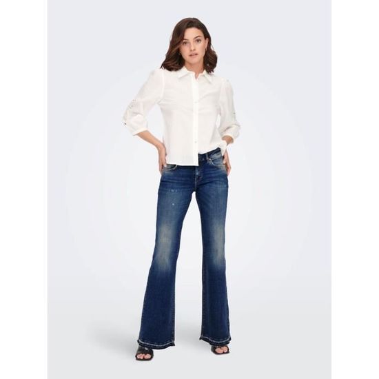 Pantaloni Yoga Donna Vita Alta A Zampa D'Elefante - Con Tasche, Tessuto Elasticizzato | Per Lavoro E Palestra - Foto 7