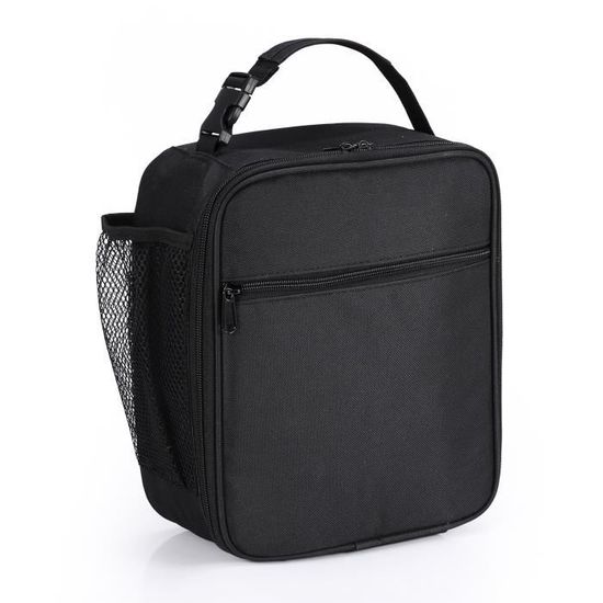 Mens black lunch bag on sale
