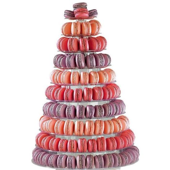Shina Presentoir Support Tour A Macarons 10 Etages Plastique Alimentaire Transparent Cdiscount Maison Shina Presentoir Support Tour A Macarons 10 Etages Plastique Alimentaire Transparent Cdiscount Maison