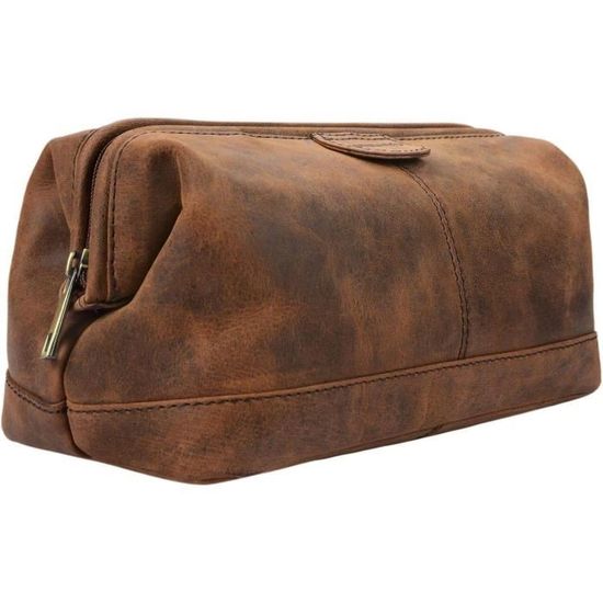 Trousse De Toilette Vintage Complète De Voyage - Nécessaire Vintage - Fabriqué En France
