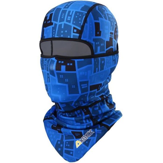Masque Cagoule D'hiver Polaire ROCKBROS - Cyclisme, Ski, Moto - Ajustable Noir - Neuf Avec étiquettes