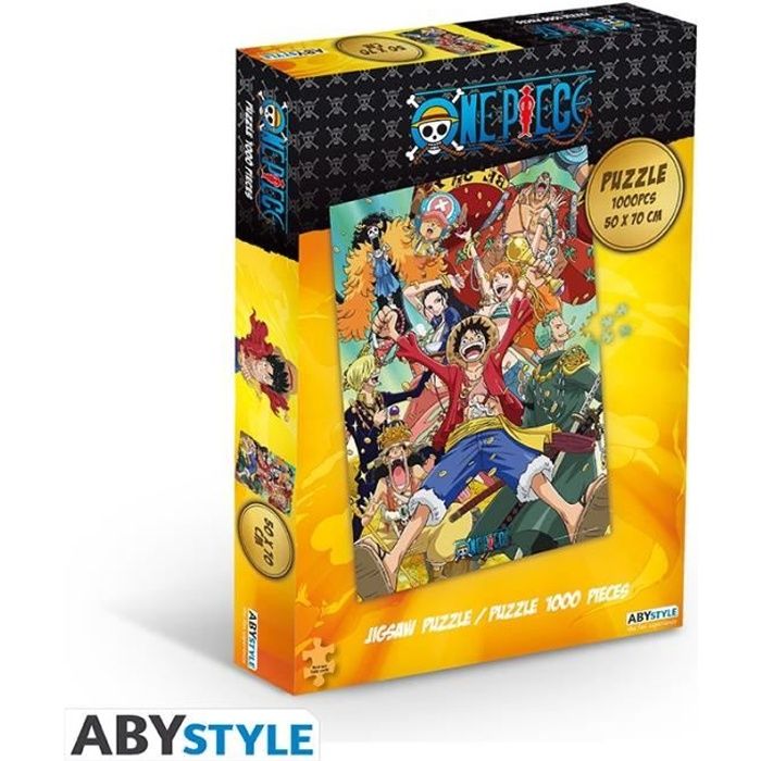 ONE PIECE Puzzle 1000 piÃ¨ces Equipage de Luffy