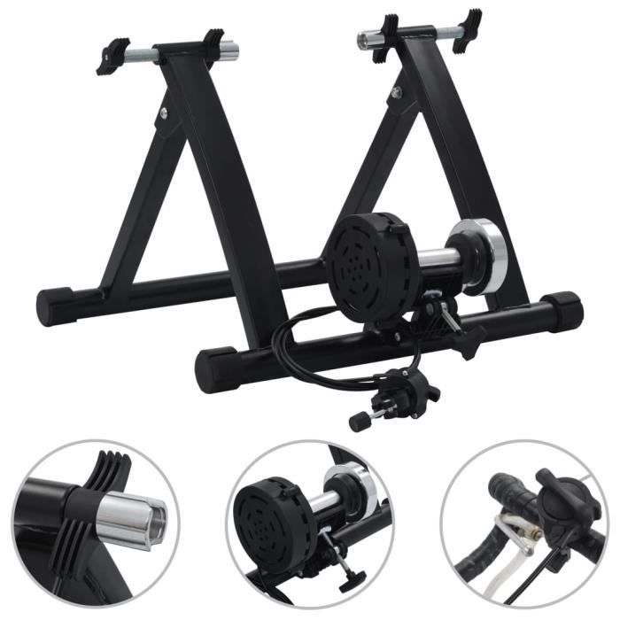 Support à rouleau pour vélo d'appartement 26po-28po Acier Noir HB144918 -YUH