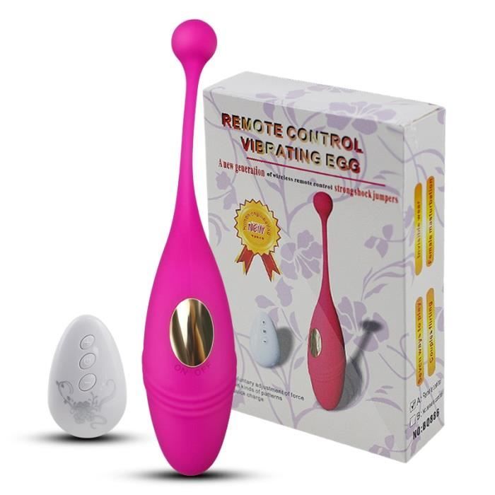 HWOK culotte sans fil télécommande vibrateur culotte vibrant oeuf portable gode vibrateur G Spot Clitoris Sex toy pour-Type Rouge
