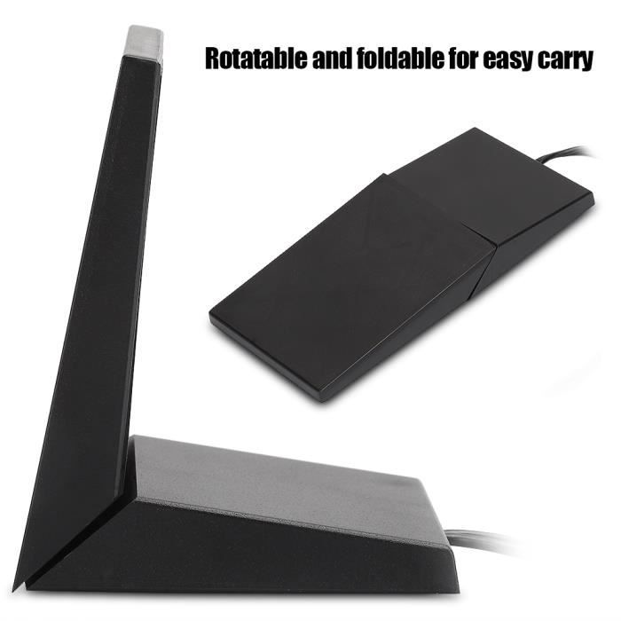 8dBi 2.4GHz 5GHz Antenne WiFi Double Bande Connecteur Double RP-SMA Cartes Réseau sans Fil Cordon d'Extension pour Routeur ASUS