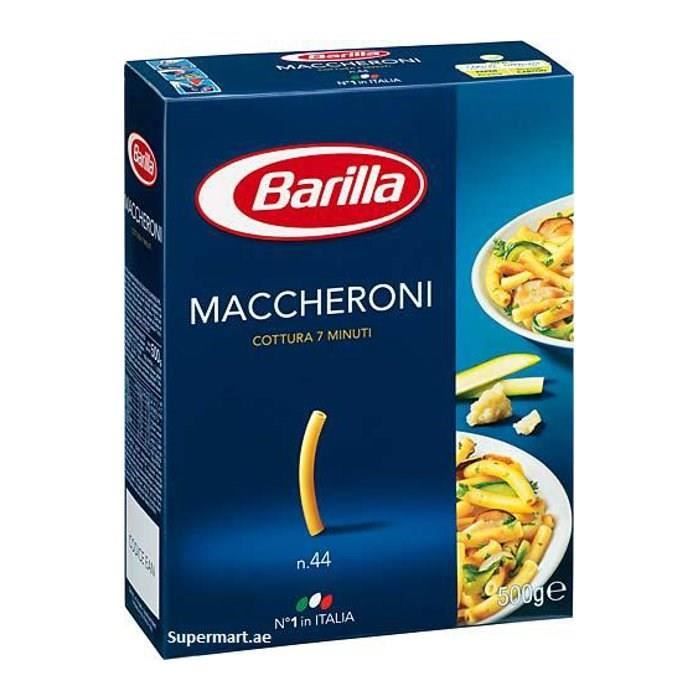 Barilla Pâtes maccheroni 500g
