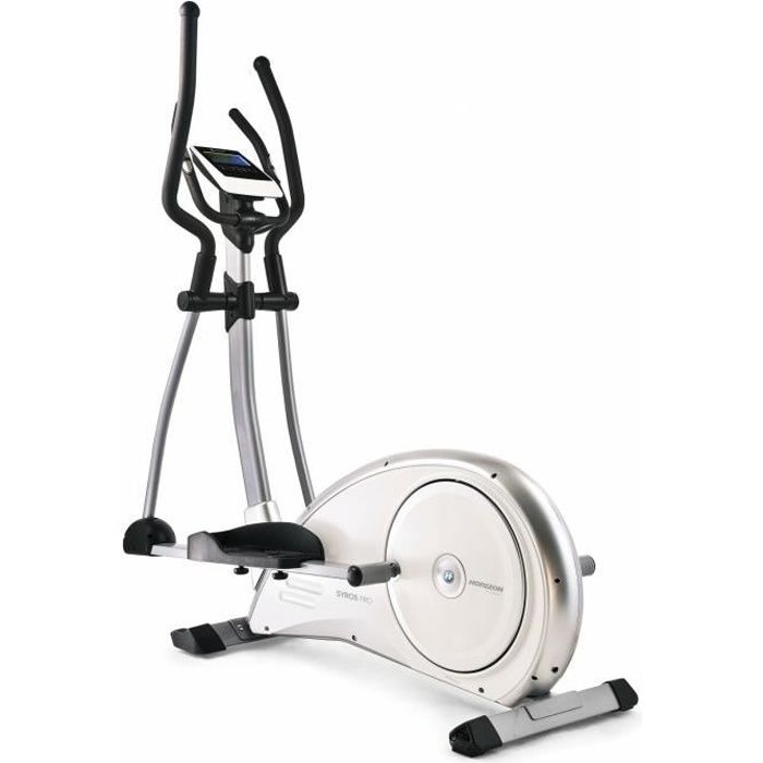 Horizon Syros Pro - Vélo elliptique -16 Niveaux de résistance - Coloris Blanc/Gris
