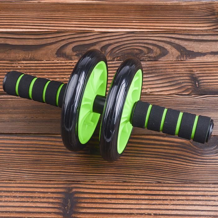 Rouleau Abdominal Appareil Abdominal Musculation 2 Roues
