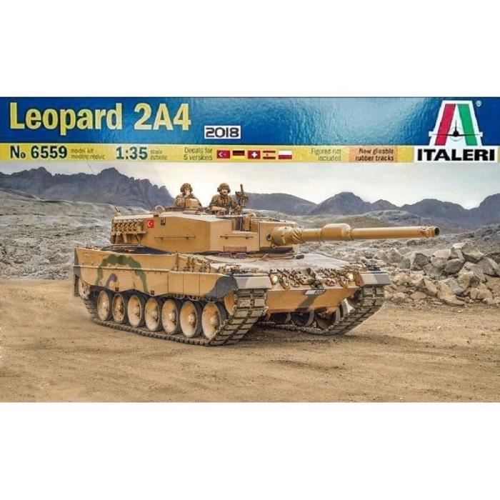 Maquette Char Leopard 2a4 - ITALERI