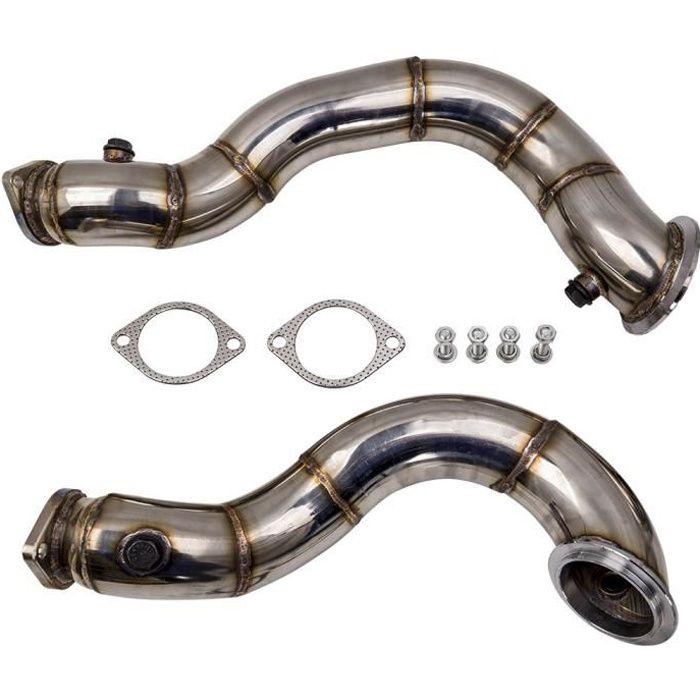 Turbo Exhaust Downpipe Pipe Decat pour BMW E82 E88 E90 E91 E92 135i & 335i N54 N54B30