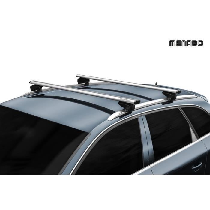 Barres de toit Aluminium pour Ford Tourneo Connect dès 2013 / avec Barres longitudinales