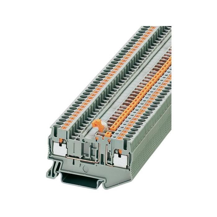 Bloc de jonction à couteau de sectionnement gris 20 A Phoenix Contact 3210156 PT 2,5-MT