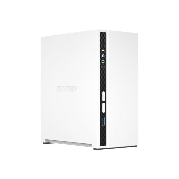 Qnap TS-233 Network Attached Storage Blanco